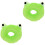 2Pièces Cols Anti-Léchage Chat Design Cartoon Confortable 3
