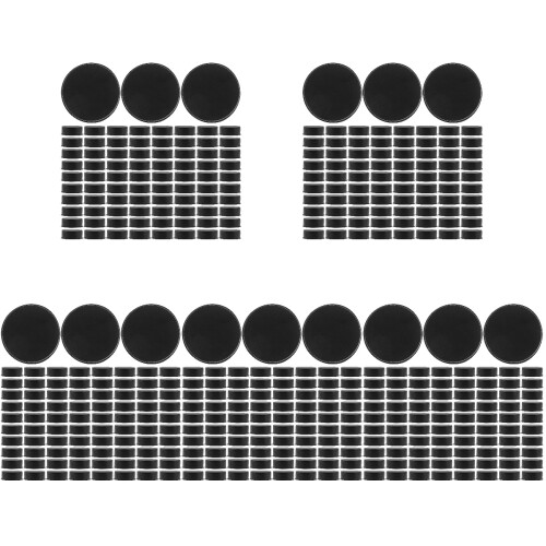 500Pièces Cache-Charnière Noir Pour Portes 2