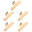 5Ensembles Kit Pratique Violon Bois Support Et Grattoir Touche 8
