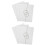 2Ensembles Présentoirs Trifold En Carton Avec Rubans Double-Face 7