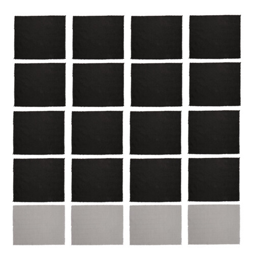 48Pièces Chiffon Noir Pour Écrans, Caméras 1