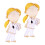 2Pièces Broches Épingles Infirmière Style En 1