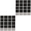 48Pièces Chiffon Noir Pour Écrans, Caméras 4