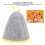 2Pcs Sauna Hat Wool Felt Grey Yellow, Unisex 4