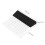 2Pcs Black Wood Grain Effect Tool Stainless Steel Wall Texture Comb 3