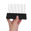 2Pcs Black Wood Grain Effect Tool Stainless Steel Wall Texture Comb 4