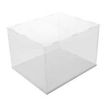 Clear Dustproof Baseball Cap Display Case Acrylic Storage Box