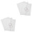 2Ensembles Présentoirs Trifold En Carton Avec Rubans Double-Face 5