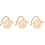 3Pièces Distributeurs Naturels En Bambou Beige Pour Hamsters 6