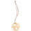 3Pièces Distributeurs Naturels En Bambou Beige Pour Hamsters 1