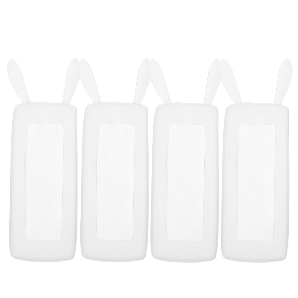 20Pcs Silicone Remote Cover Rabbit Shape Glow In Protector White/Dark 3632197268023