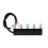 Universal Range Hood Keyboard Switch with 5 Buttons Black 1