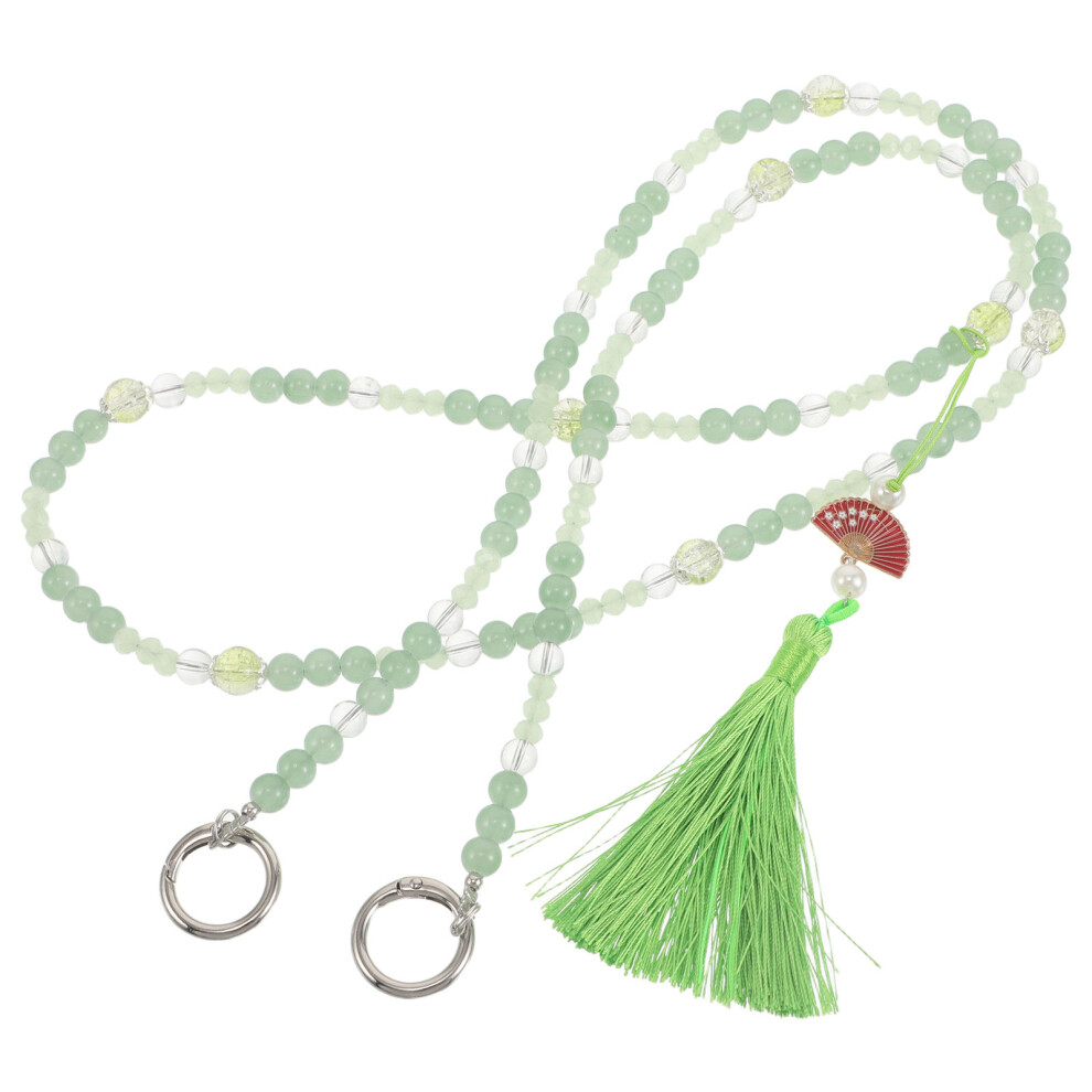 Multi Acrylic Beaded Phone Lanyard Crossbody Anti-Theft Strap 3632197240449