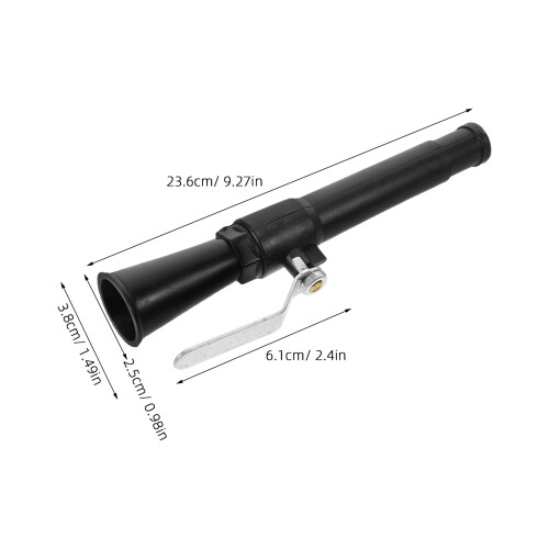 2Pcs Fire Extinguisher Sprayer Nozzle Black Hand Grip Fire Safety Part 1