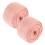 2Pcs Pink Baby Proofing Corner Protectors Soft Adhesive Edge Guards 9