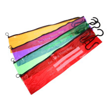 4Pcs PVC Wig Storage Bags with Hangers Dustproof Travel Hair Organizer