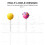 2Pcs Acrylic Lollipop Display Stand with Stable Structure for Events 7