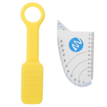 Yellow Silicone Jaw Exerciser for Men Adjustable Muscle Recovery