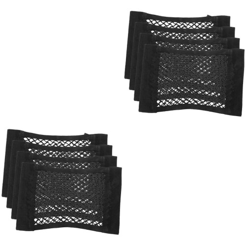 8Pcs Car Trunk Cargo Nets High Strength Elastic Oxford Cloth Organizer 2