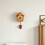 2Pcs Coffee Wood Clock Pendulum Replacement for DIY Cuckoo Repair 4
