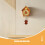 2Pcs Coffee Wood Clock Pendulum Replacement for DIY Cuckoo Repair 8