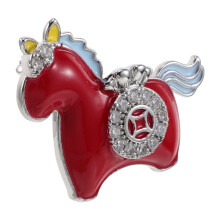 Horse Brooch for Clothes Hats Fashionable Animal Pin