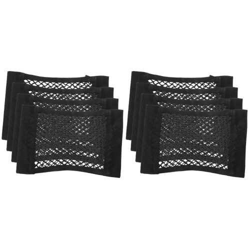 8Pcs Car Trunk Cargo Nets High Strength Elastic Oxford Cloth Organizer 1