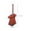 2Pcs Coffee Wood Clock Pendulum Replacement for DIY Cuckoo Repair 2