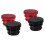 4Pcs Aluminum Alloy Car Lighter Plug Cap Assorted Colors 5