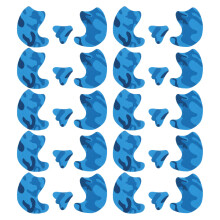 10Sets Breathable Cotton Nose Guard for Skiing with Uv Sun Protection