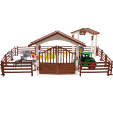 3Sets Plastic Mini Farm Toy Animal Figurines Assorted Color Decoration