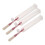 3Pcs Efficient Garden Pollinator Pen White Plastic Cotton Manual Use 8