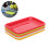 5Pcs Assorted Color Rectangular Serving Dish Microwave Safe 10