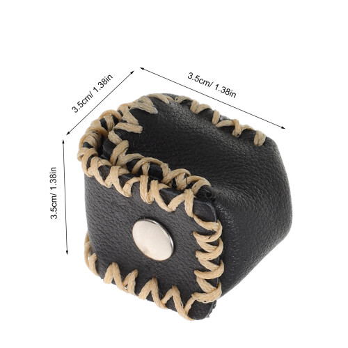 Black Billiard Chalk Storage Bag Compact and Easy to Carry 1