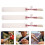 3Pcs Efficient Garden Pollinator Pen White Plastic Cotton Manual Use 7
