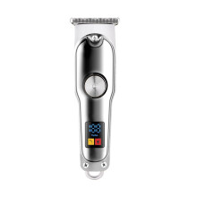Cordless Hair Clippers and Beard Trimmer for Men, Low Noise, Fast Charging, Wet Dry Grooming, Silver