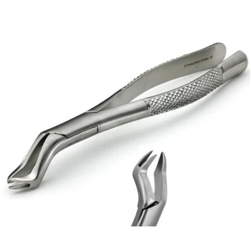 Dental Extraction Forceps #88L Upper Left, Surgical Stainless Steel, Ergonomic Solid Construction, Autoclavable