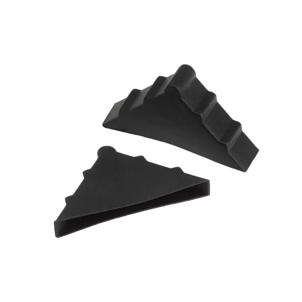 Triangle Plastic Corner Protectors 55x55mm Shock Absorbing Guards for Frames Furniture  30pcs
