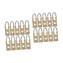 20pcs Piano Tuning Tools Set with Wooden Damper Flange Upright Pedestal Shaft Brackets