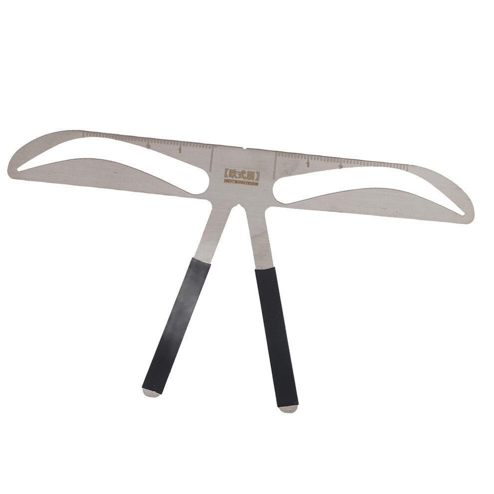 Golden Ratio Eyebrow Mapping Tool Stainless Steel Ruler For Microblading And Precise Brow Shaping