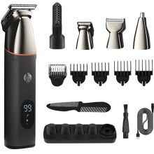 Hair Clippers for Men with SelfSharpening Precision Blades, Cordless Rechargeable Beard Trimmer