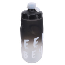 Bouteille d'eau pour cyclisme PP5 650 ml Dégradé Noir-Blanc