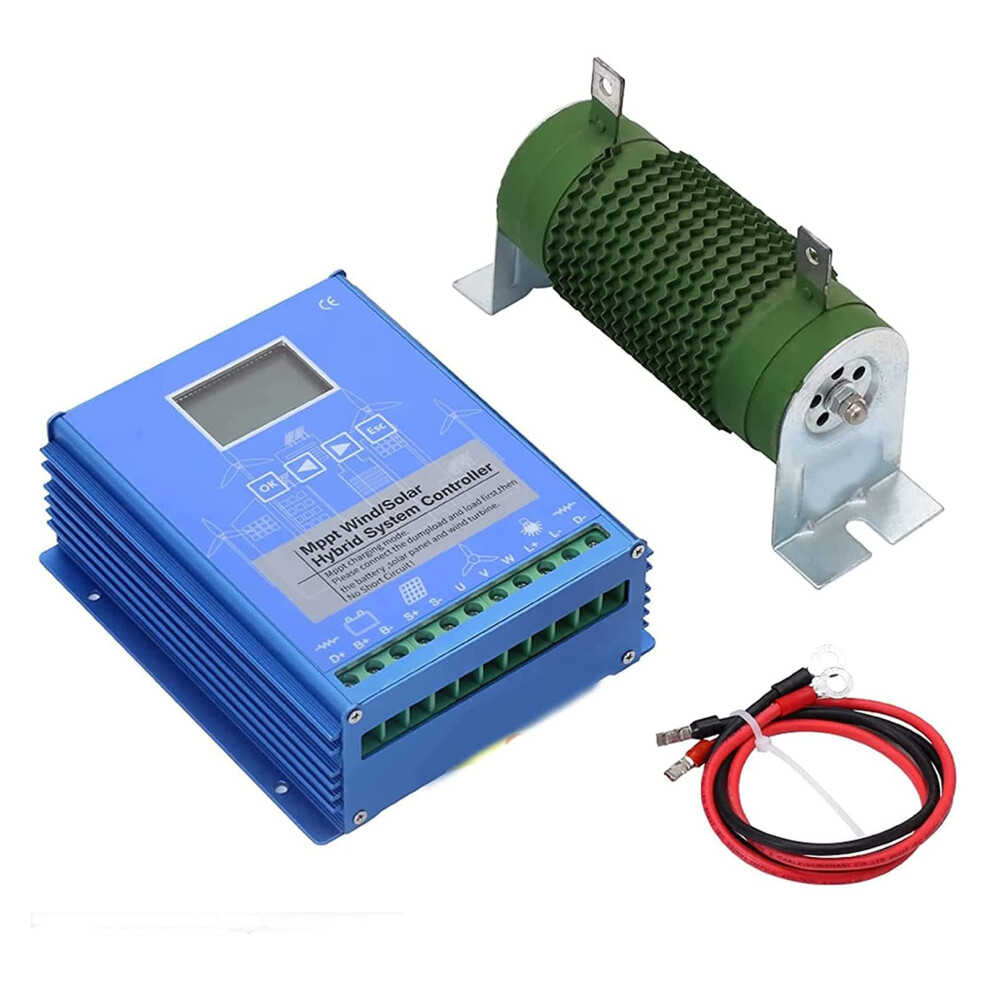 2000W Mppt Hybrid Charge Controller 12V 24V 48V Wind Solar Boost Control For Off Grid Energy Systems 9174973705598