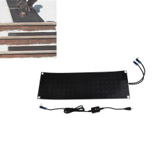 Heated Snow Melting Mat for Stairs and Entrances, NoSlip Outdoor Heated Stair Tread, Fast Snow Melting, 10x15inch