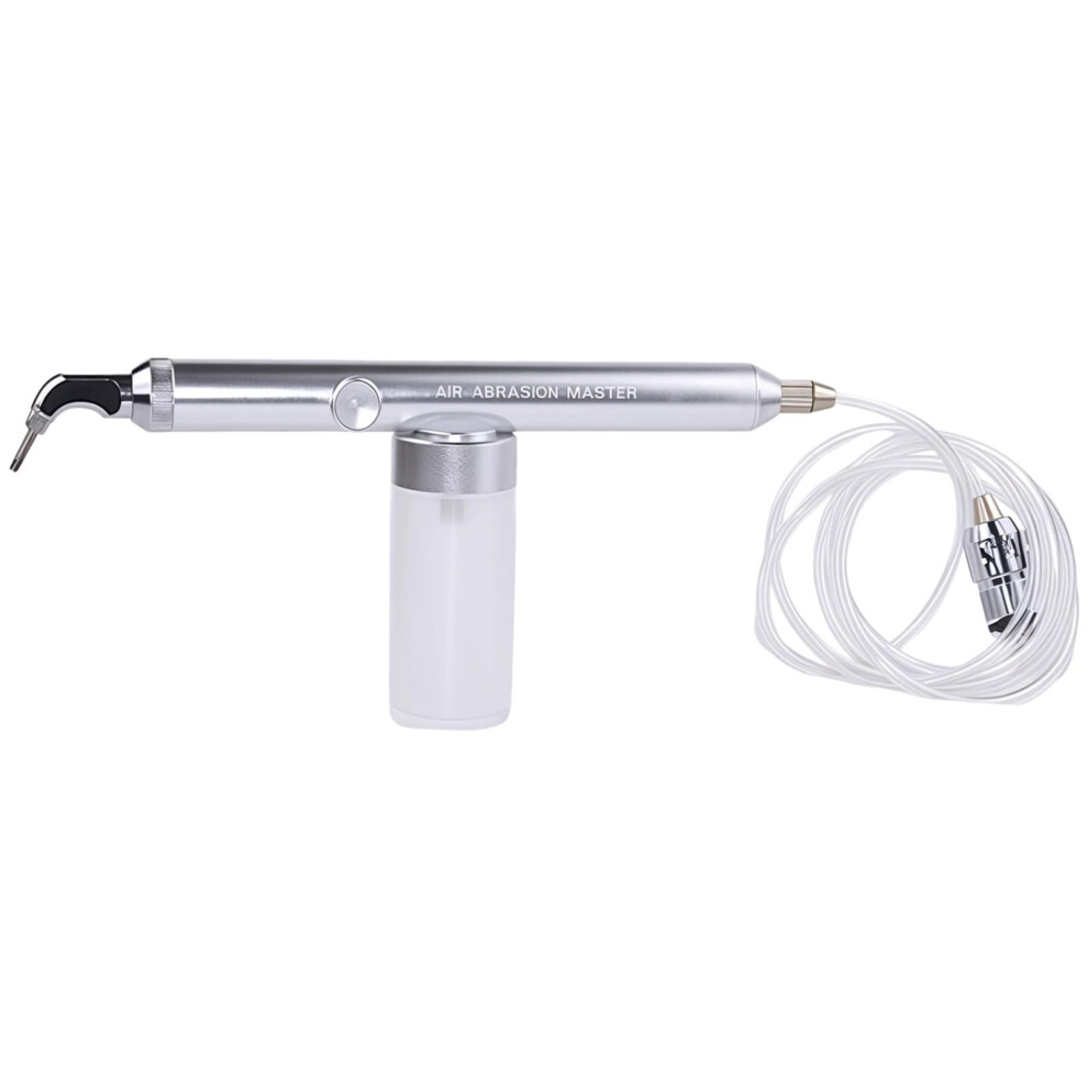 Dental Sandblasting Tool with 360 Rotation, 0.6mm Precision Nozzle, Aluminum Alloy Teeth Cleaner