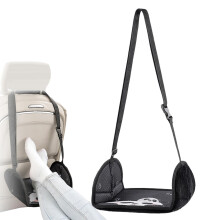 Adjustable Kids Car Seat Footrest Hammock for Comfortable Travel, Foldable Durable Design