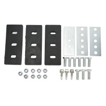 Heavy Duty Metal Snow Blower Impeller and Blade Kit for Two Stage Universal Fit, AntiClog Design