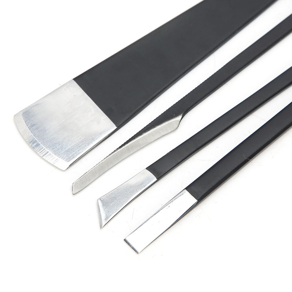 Professional Pedicure Knife Set  Manganese Steel Callus Remover Tool 4pcs for Foot Care