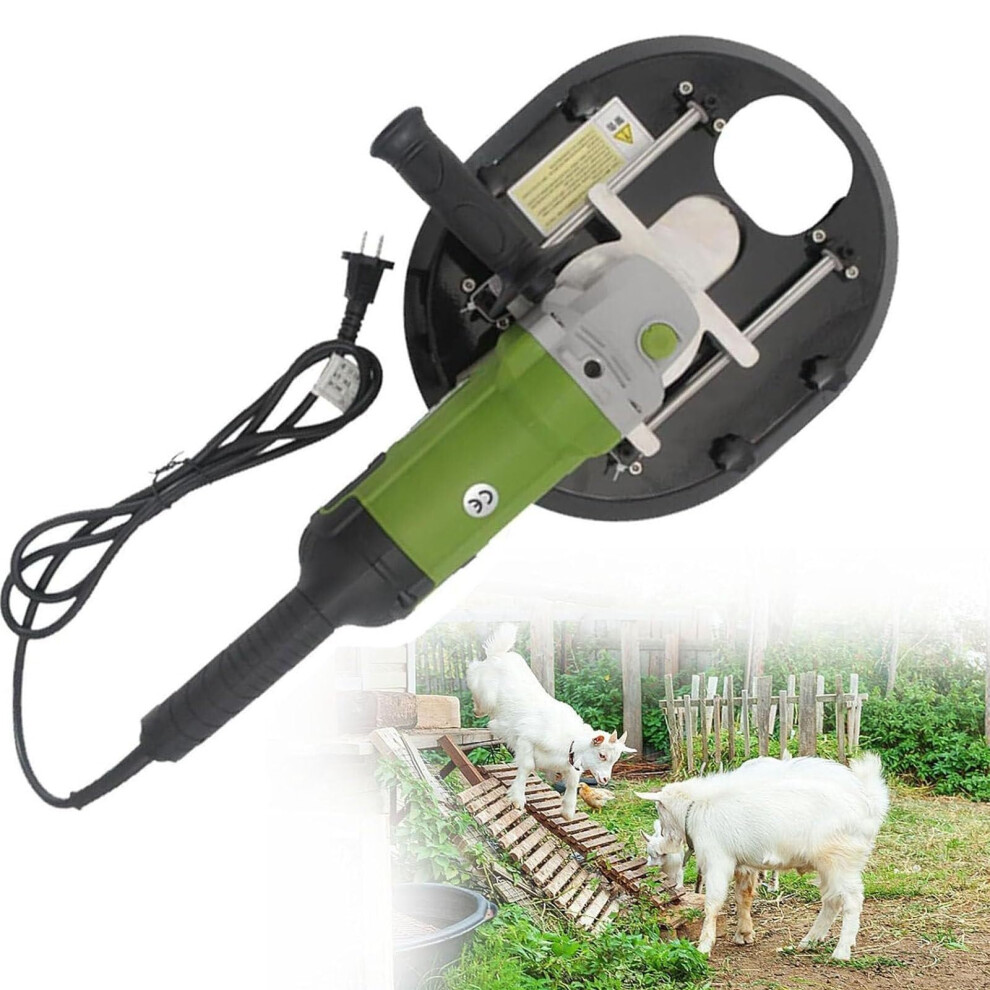 110V Electric Dehorner For Calves And Cattle, Durable Alloy Blade With Dualhandle Safety Control (Green) 9174973706960