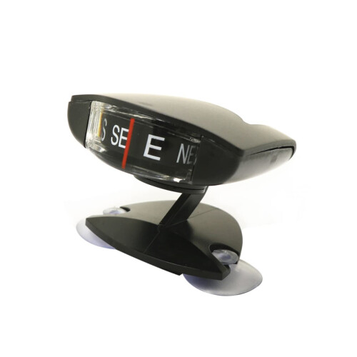 Car Compass Ball for Dashboard and Boats with Suction Cup, Accurate Direction Tracking
